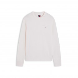 Tommy Jeans TJ Slm Ess Sweat Ext Sn64 - Off White tommy,jeans,tj,slm,ess,sweat,ext,sn64,off,white