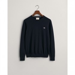 зимни,аксесоари,мъжки,пуловери,gant,classic,cotton,c,neck,bordeaux,mela,evening,433