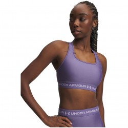 Under Armour Women's Crossback Medium Impact Sports Bra - Purple Luxe дамско,лятно,бельо,разпродажба,under,armour,дамско,бельо,спортни,сутиени,дамски,горнища,за,тренировка,дамски,облекла,размер,спортни,сутиени,дамско,фитнес,о