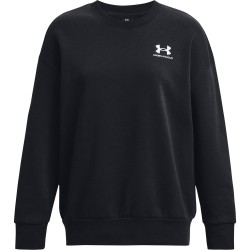 Дамска поларена блуза Under Armour Ua Icon Fleece Os Crew Sweatshirt Womens - Black/White дамска,поларена,блуза,отново,на,училище,дамски,блузи,дамско,фитнес,облекло,дамски,облекла,за,бягане,under,armour,ua,icon,fleece,os,crew,sweatshirt,womens,b