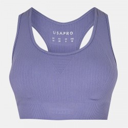 USA Pro Seamless Crop Sports Bra - Clay дамско,лятно,бельо,дамско,бельо,спортни,сутиени,дамски,горнища,за,тренировка,спортни,сутиени,дамско,фитнес,облекло,всички,фитнес,облекла,йога,и,пилатес,обл