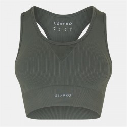 USA Pro UP Seamless Crop Sports Bra - Light Khaki дамско,лятно,бельо,спортни,сутиени,дамски,горнища,за,тренировка,спортни,сутиени,дамско,фитнес,облекло,йога,и,пилатес,облекла,всички,йога,и,пилатес,аксесоар