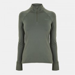 Дамско горнище с цип USA Pro Long Sleeve Quarter Zip Top Womens - Khaki дамско,горнище,с,цип,дамско,фитнес,облекло,всички,фитнес,облекла,дамски,облекла,за,бягане,usa,pro,long,sleeve,quarter,zip,top,womens,khaki