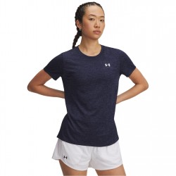 Under Armour Tech Twist Short Sleeve Womens - Midnight Navy разпродажба,under,armour,дамски,топове,дамски,горнища,за,тренировка,дамски,горнища,размер+,дамски,облекла,размер,лека,атлетика,дамско,фитнес,облекло,всички