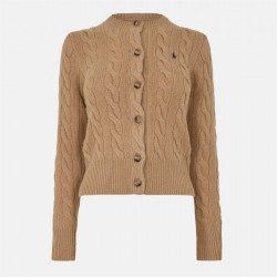 жилетка,дамски,плетени,дрехи,polo,ralph,lauren,cable,knit,cardigan,col,camel