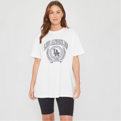 дамски,къси,панталони,be,you,you,slogan,t,and,cycling,short,white,black