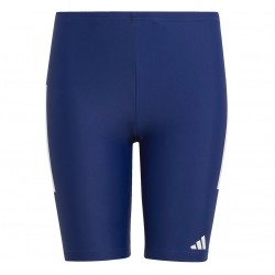 Детски бански гащета Adidas Boys Fitness 3-Stripes Swim Jammer - Dark Blue детски,бански,гащета,детски,бански,костюми,плуване,в,училище,разпродажба,adidas,детски,бански,костюми,детски,3/4,панталони,детски,бански,костюми,бански,кос