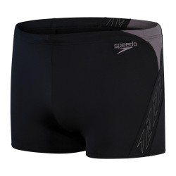 Мъжки къси панталони Speedo Speedos Hyper Boom Slice Aquashorts Mens - Black/Grey мъжки,къси,панталони,мъжки,летни,бански,мъжки,бански,костюми,мъжки,бански,костюми,борд,шорти,и,бански,тип,боксерки,бански,тип,сл
