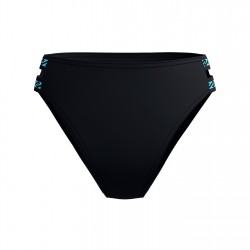 дамски,бански,костюми,дамски,бански,костюми,speedo,solid,logo,elastic,high,waist,bottom,speedo,black