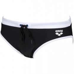 Бански гащета Arena Swim Brief Fundamentals Borders - Black White бански,гащета,мъжки,летни,бански,плуване,в,училище,мъжки,бански,костюми,мъжки,бански,костюми,борд,шорти,и,бански,тип,боксерки,стоки,за,плуване,на,разпродаж