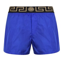 къси,панталони,мъжки,ежедневни,облекла,versace,icon,greca,waistband,swim,shorts,blue,gold,a85k