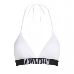 горнище,дамски,бански,костюми,дамско,бельо,calvin,klein,triangle,bikini,top,brill,white