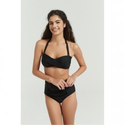 дамски,облекла,размер,be,you,high,waist,ruched,front,bikini,brief,black