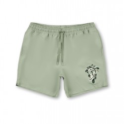 Бански гащета Pretty Green Men's Aquarelle Swim Shorts - Green бански,гащета,борд,шорти,и,бански,тип,боксерки,pretty,green,men's,aquarelle,swim,shorts,green