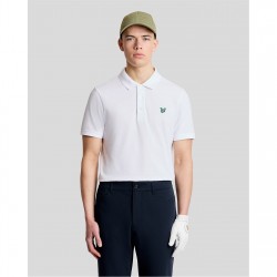 Блуза с яка Lyle and Scott Lyle Golf Polo Shirt Sn61 - 626 White блуза,с,яка,мъжки,блузи,с,яка,мъжки,горнища,за,голф,облекла,за,голф,всички,облекла,за,голф,lyle,and,scott,lyle,golf,polo,shirt,sn61,626,white
