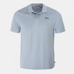 Slazenger Golf Solid Polo Mens - Blue мъжки,блузи,с,яка,мъжки,горнища,за,голф,облекла,за,голф,всички,облекла,за,голф,slazenger,golf,solid,polo,mens,blue