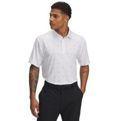 Блуза с яка Under Armour Mens Printed Short-Sleeve Performance Polo Shirt - White блуза,с,яка,мъжки,тениски,under,armour,men,s,printed,short,sleeve,performance,polo,shirt,white