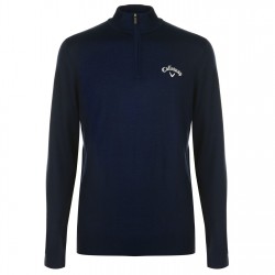 мъжка,блуза,облекла,за,голф,callaway,zip,sweater,mens,navy