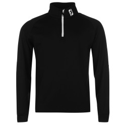 FootJoy Chillout Pull Over Mens - Black footjoy,chillout,pull,over,mens,black