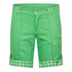 Puma Golf Jacquard Short Womens - Green разпродажба,puma,дамски,къси,панталони,облекла,за,голф,стоки,за,голф,на,разпродажба,puma,golf,jacquard,short,womens,green