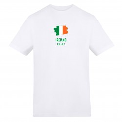 AWD Adults Printed Ireland Rugby Fan Tee - IRL Flag ръгби,фланелки,awd,adults,printed,ireland,rugby,fan,tee,irl,flag