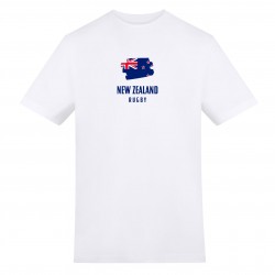 AWD Adults Printed New Zealand Rugby Fan Tee - NZ Flag ръгби,фланелки,awd,adults,printed,new,zealand,rugby,fan,tee,nz,flag