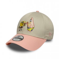 шапка,всички,шапки,плажни,шапки,new,era,kids,spongebob,9forty,adjustable,cap,patrick,beige,peach