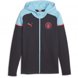 Мъжки суичър Puma Mcfc Casuals Hooded Jkt Hoody Mens - Dark Navy мъжки,суичър,футболни,фланелки,oldham,athletic,stoke,city,sunderland,република,ирландия,футболни,фланелки,английската,висша,лига,southampton,manchester,cit