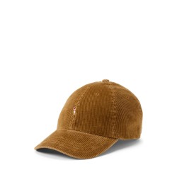 Шапка Polo Ralph Lauren Corduroy Ball Cap - Golden Brown шапка,всички,шапки,polo,ralph,lauren,corduroy,ball,cap,golden,brown