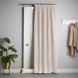 alan,symonds,velvet,chenille,pencil,pleat,thermal,door,curtain,cream
