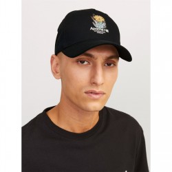 шапка,всички,шапки,плажни,шапки,аксесоари,на,разпродажба,jack,and,jones,bbl,cap,sn99,black,yellow