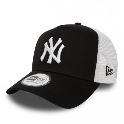 шапка,new,era,era,trucker,cap,ny,black,white