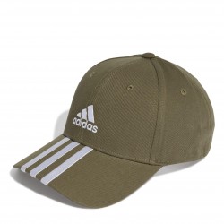 Юношеска шапка adidas 3-Stripes Cap Juniors - Khaki/White юношеска,шапка,всички,шапки,adidas,3,stripes,cap,juniors,khaki,white