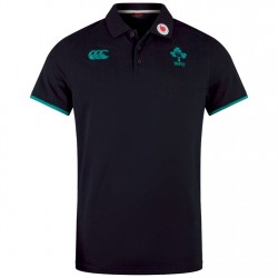 Canterbury Canterbury Ireland IRFU Team Polo Senior - Black мъжки,блузи,с,яка,ръгби,облекла,ръгби,фланелки,ръгби,union,international,фланелки,australia,rugby,union,фланелки,france,rugby,union,фланелки,italy,rugby,un