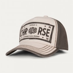 шапка,мъжки,шапки,и,ръкавици,christian,rose,vintage,plate,sketch,trucker,cap,grey,cream