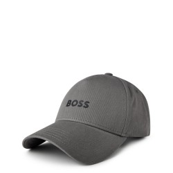 Бейзболна шапка Boss Mens BOSS Baseball Cap with Embroidered Logo (Seth) - Grey 010 бейзболна,шапка,всички,шапки,boss,mens,boss,baseball,cap,with,embroidered,logo,seth,grey,010