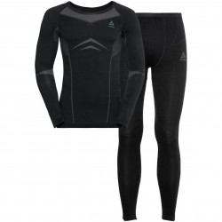 Мъжки комплект Odlo Performance Baselayer Set Mens - Black мъжки,комплект,мъжки,долни,дрехи,ски,термо,бельо,мъжко,термо,бельо,odlo,performance,baselayer,set,mens,black