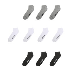 Чорапи Donnay 10 Pack Trainer Socks Plus Size 12+ - Multi Asst чорапи,дамски,чорапи,лека,атлетика,donnay,10,pack,trainer,socks,plus,size,12,multi,asst