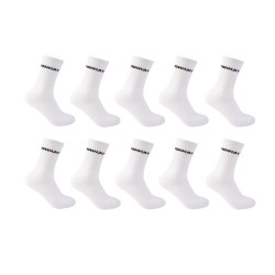 чорапи,мъжки,чорапи,дамски,чорапи,donnay,10,pack,quarter,socks,plus,size,12,white