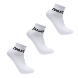 Детски чорапи Everlast Quarter Socks 3 Pack Childrens - White детски,чорапи,чорапи,за,училище,мъжки,чорапи,everlast,quarter,socks,3,pack,childrens,white