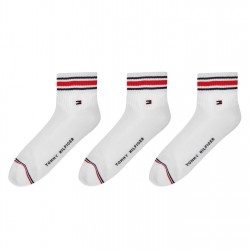 мъжки,чорапи,мъжки,чорапи,tommy,hilfiger,3,pack,sports,quarter,socks,mens,white