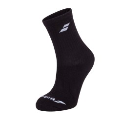 Чорапи Babolat Tennis Socks 3 Pack - Black чорапи,спортни,чорапи,всички,чорапи,мъжки,чорапи,дамски,чорапи,дамски,облекла,за,тенис,мъжко,облекло,за,тенис,тенис,облекла,дамско,тенис,облекло,мъжко,тени