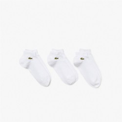 чорапи,мъжки,чорапи,lacoste,3,pack,trainer,socks,white