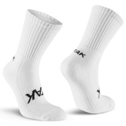 Юношески чорапи ATAK Sports Atak Mid Socks Junior - White юношески,чорапи,atak,sports,atak,mid,socks,junior,white