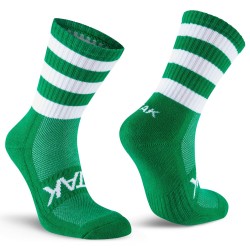 Юношески чорапи ATAK Sports Atak Mid Socks Junior - Green/White юношески,чорапи,atak,sports,atak,mid,socks,junior,green,white