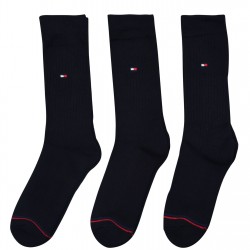 мъжки,чорапи,мъжки,чорапи,tommy,hilfiger,hilfiger,bodywear,sports,3,pack,mens,crew,socks,black