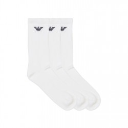 чорапи,мъжки,чорапи,emporio,armani,men's,crew,socks,white,m0066