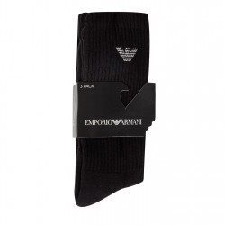 чорапи,мъжки,чорапи,emporio,armani,3,pack,crew,logo,socks,black,00020