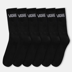 чорапи,vans,men,s,pack,crew,socks,black