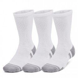 under,armour,ua,performance,tech,3,pack,crew,socks,unisex,white
